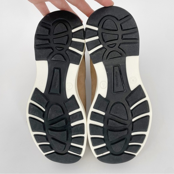 Blundstone Tan Sand Suede Navy Active Sneaker Chelsea Boot Men 5 Women 7 - Picture 7 of 8